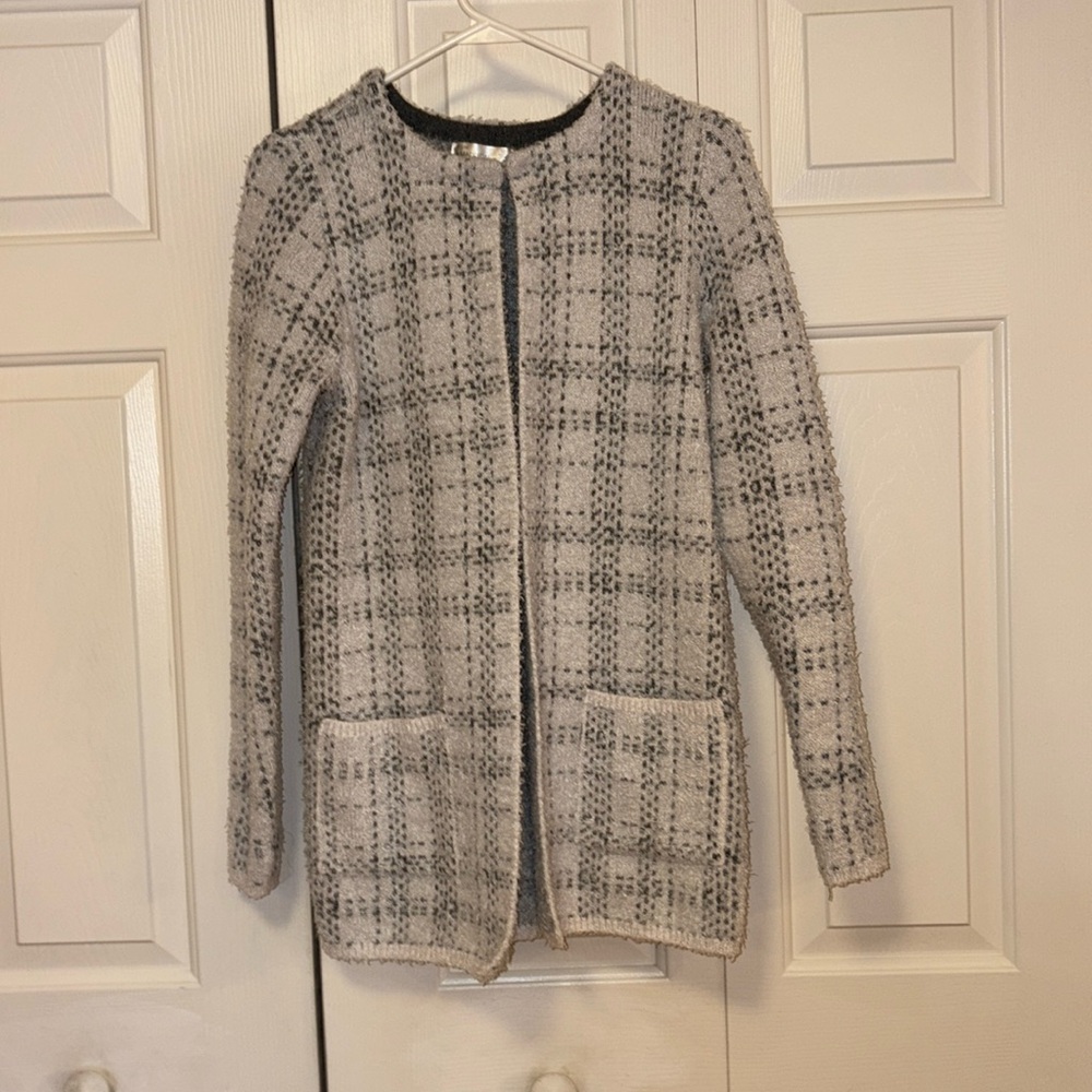 89TH + Madison Open front Cardigan Sweater